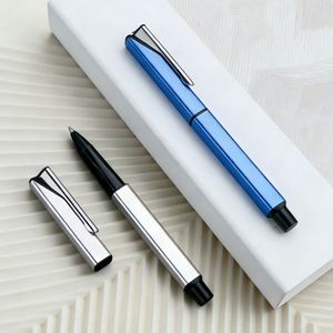 Bolígrafos de Gel Metálicos Triangulares de Alta Calidad, Bolígrafos Promocionales al por Mayor, Bolígrafo de Firma para Negocios, Bolígrafo Negro Personalizado para Eventos Corporativos - Product Image 4