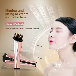 Home Beauty Device Microcurrent Face Lifting Firming Fade Nasolabial Folds Facial <b>Massager</b> - Product Image 1