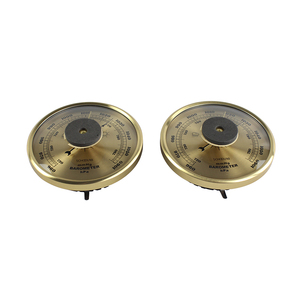 Good Quality Yellow <strong>Weather</strong> Instrument Metal Aneroid <strong>Barometer</strong> - Product Image 5