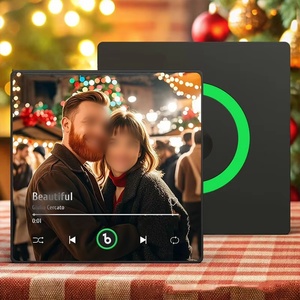 Regalos de Navidad, Imanes Personalizables para Refrigerador con Imagen y Música, Imanes Decorativos para Refrigerador de Alta Calidad - Product Image 4
