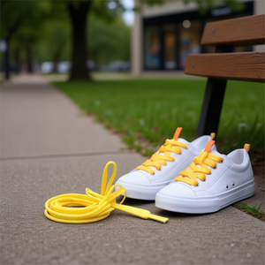 Cordones Ilan de 140 cm, Amarillos, para Zapatillas Deportivas, 12 Piezas - Product Image 2