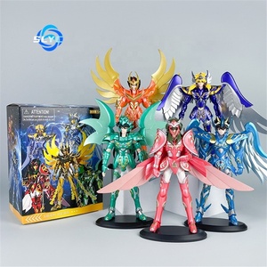 โมเดลฟิกเกอร์ PVC รูปปั้นของเล่นสำหรับเด็ก5รูปแบบสำหรับสะสมมังงะรูปนกฟีนิกซ์ Ikki hyoga <span class=keywords><strong>Seiya</strong></span> - Product Image 1
