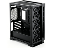 Custom ATX Mid Tower Gaming PC Case with 3 Pre-Installed Fans, OEM/ODM High Airflow Computer Chassis for Bulk Order