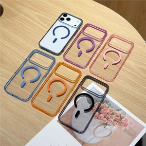 Funda Transparente Antigolpes de Acrílico para iPhone 17 Pro Max, Protector Magnético Transparente para Teléfono Celular - Product Image 1