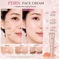 Crème pour le visage Lance Private Label PDRN, teint uniforme naturel, amélioration de la texture de la peau, crème raffermissante pour tous les types de peau