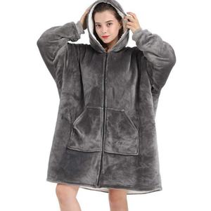 Manta con Capucha para el Hogar, de Doble Capa y Gruesa, para Personas que Buscan Comodidad - Product Image 4