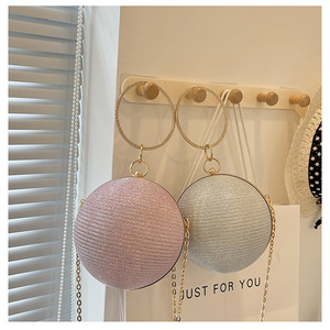 Bolso cruzado de lujo para mujer Bolso de noche de diseñador con patrón de caramelo geométrico con hardware premium y etiqueta de marca personalizada - Product Image 5