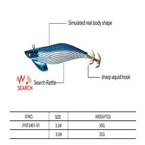 Señuelo <span class=keywords><strong>Egi</strong></span> Profesional SNEDA MOKU, Diseño Táctico para Pesca de Calamar en Alta Mar, Señuelos para Camarones - Product Image 4
