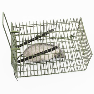 Haierc Trampa Humana Jaula Animal Vivo Atrapar Gato Salvaje Conejo Jaula Trampa - Product Image 1