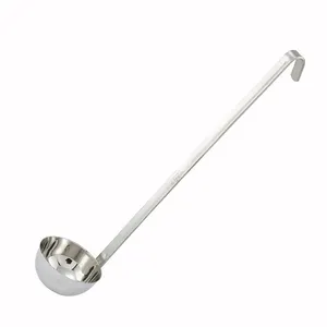 Factory Price New Cooking Tool Accessories Stainless Steel Nessie Long Soup Ladle For Buffet