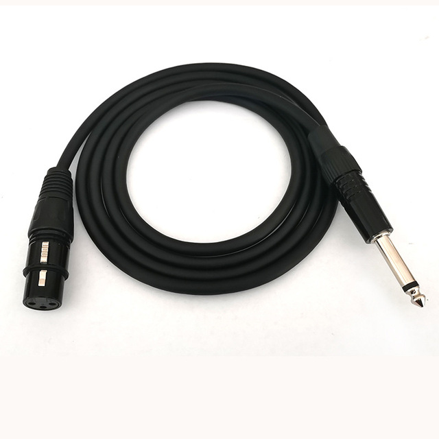 High Quality 3M Professional 3 Pin Male to Female Microphone XLR 6.35mm Copper+PVC Audio Mic Cable for Music Instrument