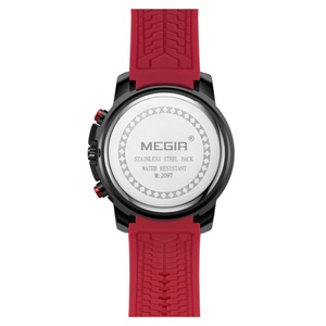 Megir 2097 Men's Sports Quartz Watch Chronograph Wrist Watch for Man Relogio Masculino <b>Clock</b> - Product Image 4