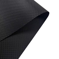 Tissu Oxford Ripstop Imprimé 200D en Forme de Diamant, Imperméable et Résistant aux Déchirures pour Sacs à Bagages et Tentes