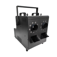 Machine à fumée Mystique avec LEDs RGB intégrées Effet brouillard et bulles de fumée combinés pour équipement d'éclairage de scène