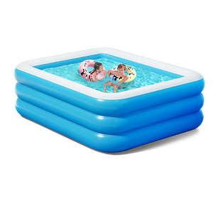 <span class=keywords><strong>Bestway</strong></span> 54460 <span class=keywords><strong>Piscine</strong></span> Gonflable Rectangulaire en PVC Épaisse à Prix Abordable pour Enfants et Adultes - Product Image 2