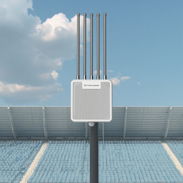 Meiweisi Enterprise Outdoor WIFI6 AX3000 3000M Dual-Band High Power Wireless Access Point Repeater Router HW3000L Wave2 4x4