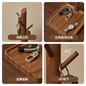 Jewelry Organizer <b>Desktop</b> Storage Tray With Tree Branch Design For Jewelry Display And Storage - Product Image 2