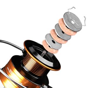 Nieuwe 10Kg Max <span class=keywords><strong>Drag</strong></span> Aluminium Lepel Reel Plastic Lichaam Spinnen Vistuig Voor Zeebeek Rivier En Meer Vissen - Product Image 5