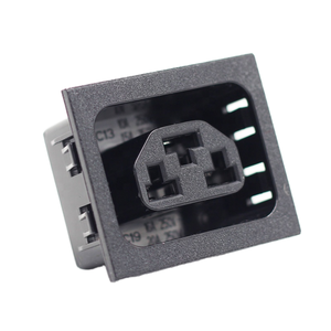 <span class=keywords><strong>Presa</strong></span> di Corrente IEC 60320 C39 a Innesto Rapido, Doppia Porta C13+C19, Spine C14/C20 per UPS/PDU/Server, Montaggio a <span class=keywords><strong>Pannello</strong></span> per Automazione Industriale NFC - Product Image 1