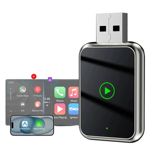 Adaptateur Carplay sans fil, 2025 Adaptateur Carplay sans fil Convertir rapidement les voitures CarPlay filaires en voitures sans fil - Product Image 1