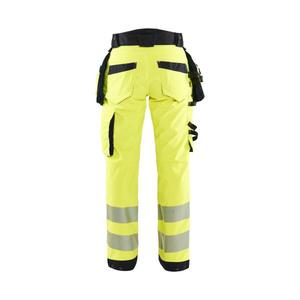 BLAKLADER - 711825133399D23 Pantalón Softshell Hi-Vis Mujer Amarillo/Negro-EAN 7330509877920 ROPA DE TRABAJO DE LA HI-VIS - Product Image 2
