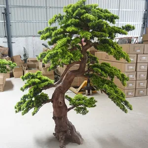 Árvore artificial de pinha, árvore artificial de pinha para decorar área interna e externa