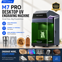 Machine de gravure laser UV de bureau 355nm, gravure 3D sur verre cristal, haute précision 0,001 mm pour bois, acrylique, cuir, métal