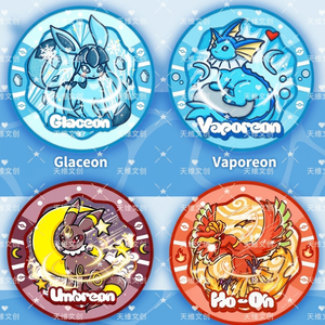 Anime Pokemond Pin Badge Pikachu Glitter Button Pins Cute Holographic Brooch Collectible Ita Bag Accessories Wholesale - Product Image 1