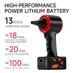 Souffleur et Aspirateur Multifonction 20000 mAh Moteur Brushless 115+ M/S Ventilateur Violent Turbo Compresseur d'Air Dépoussiérant - Product Image 4