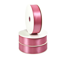 2026 Dexin 25 cm Ruban en tissu rose clair de qualité supérieure pour mariage, accessoire de vêtement décoratif, emballage cadeau, nœud papillon 8 points