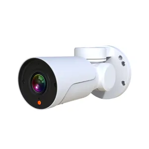 2021 YCX最佳H.265子弹5mp IP相机迷你4倍变焦网络PTZ相机带POE和双向音频
