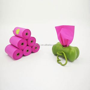 Eco-friendly PLA Custom Logo <b>Compostable</b> Pet Biodegradable Disposable Dog Poop Bag Extra Thick Strong Supermarket - Product Image 3
