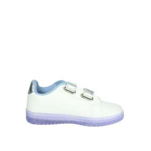 Disney Frozen Girls' Sneakers White Purple Size 27 Velcro Closure <b>Round</b> <b>Toe</b> <b>Court</b> <b>Shoes</b> - Product Image 2