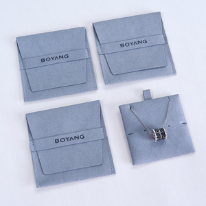 Bolsa de Viaje para Joyería de Microfibra Ecológica Boyang, Personalizada con Tarjeta Insertada - Product Image 2
