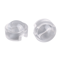 90 Lensa Optik Plano-Convex untuk Kamera CCTV IR Diameter 13mm PMMA Transmisi Tinggi Pilihan Multi-Sudut Kompatibel dengan LED IR PCBA