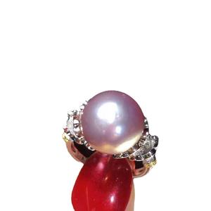 S925 Silver <b>Ring</b> Accessory DIY Gorgeous Edition with 8-10mm Beads 1963 Stand for <b>Pearl</b> Jewelry Empty Stand for Silver Jewelry - Product Image 5