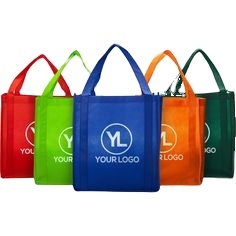 Bolsa de tela no tejida duradera en oferta, diseño ligero y plegable, patrón de dibujos animados, reutilizable, personalizable, para exhibiciones con pantalla digital - Product Image 4