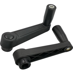 Machines-outils trou rond trou carré 8 10 <span class=keywords><strong>12</strong></span> 14 16 manivelle pliante en <span class=keywords><strong>plastique</strong></span> poignées pliées - Product Image 2