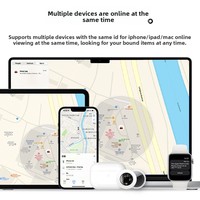 E91 Smart Locator Étanche IP67 Pet Anti-Perte Dispositif GPS GSM Positionnement Compatible Apple pour Pet tracker Device