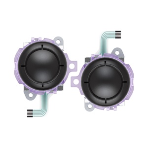 EXtremeRate Clear Atomic Purple Replacement 3D <b>Joystick</b> for Nintendo <b>Switch</b> 2 Joycon - Product Image 2