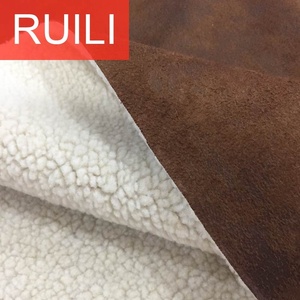 Vải Da Lộn Màu Trơn Ngoại Quan Lông <span class=keywords><strong>Sherpa</strong></span> <span class=keywords><strong>Polyester</strong></span> Chất Lượng Cao Mới 2023 - Product Image 4