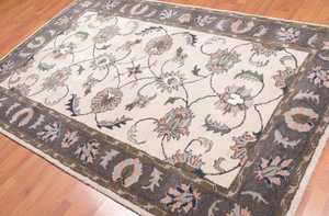 Alfombra de lana con mechones a mano, diseño de flores rojas y verdes, tamaño personalizable para adolescentes, sala de estar, oración, Picnic, modelo de pasillo Rectangular - Product Image 5