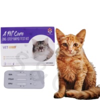 Offre Spéciale : Tests vétérinaires combinés 3 en 1 pour chats – Détection du Parvovirus Félin (FPV), du Coronavirus Félin (FCOV) et du Giardia (GIA) par test ELISA (FIPV, FCV, FHV, HW) pour chats mâles.