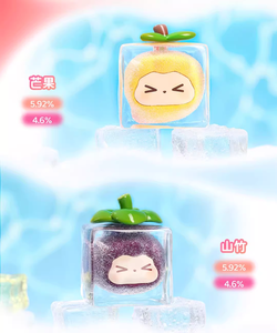 Suplay <span class=keywords><strong>KIKI</strong></span> Fruit Ice <span class=keywords><strong>Mini</strong></span> Blind Box Édition Limitée Jouet Tendance Boîte Mystère Mignonne Décoration Cadeau - Product Image 2
