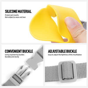 غطاء فم سيليكون ناعم مقاوم للماء على شكل منقار البط لتدريب الكلاب، مضاد للعض، مستلزمات تدريب الحيوانات الأليفة - Product Image 4