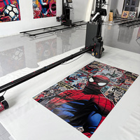 Machine d'impression UV murale et au sol la plus récente 2026 avec Epson I1600 pour projets de fresques commerciales - Certifiée CE
