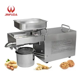 Soğuk pres hindistan cevizi soya yer fıstığı yağı pres makinesi pişirme yağ yapma makinesi tohumlar yağ çıkarma makinesi