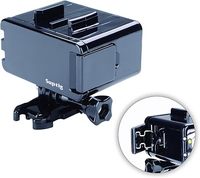 Support de fixation extérieur pour lampe frontale LED sous-marine Suptig pour Hero - Étanche, luminosité réglable, en polycarbonate, lumière de plongée noire