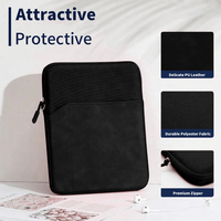 Housse de Transport Rembourrée et Étanche pour Tablette 9-11 Pouces, Étui de Protection iPad avec Pochette de Rangement Organiseur Électronique pour iPad Pro/Air/Mini