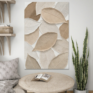 Arte de Pared en Lienzo Multicolor Personalizado, Decoración Pintada a Mano, Pintura Abstracta Tridimensional con Textura Gruesa <span class=keywords><strong>para</strong></span> Sala de Estar - Product Image 3